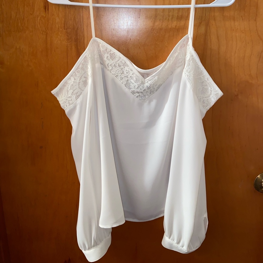 Express off the shoulder blouse